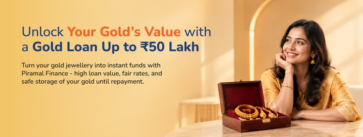Gold Loan Banner on Website